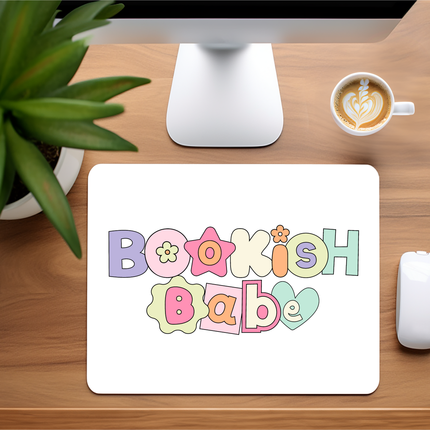 Bookish Babe | Mousepad - 9.45 x 7.87" (Copy) (Copy)