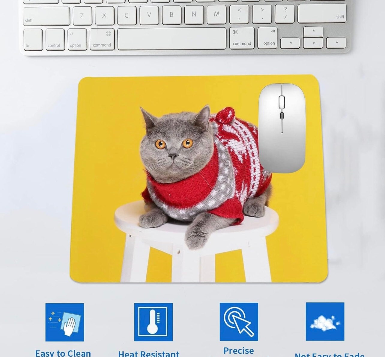 Wife Mom Boss| Mother's Day | Mousepad - 9.45 x 7.87"