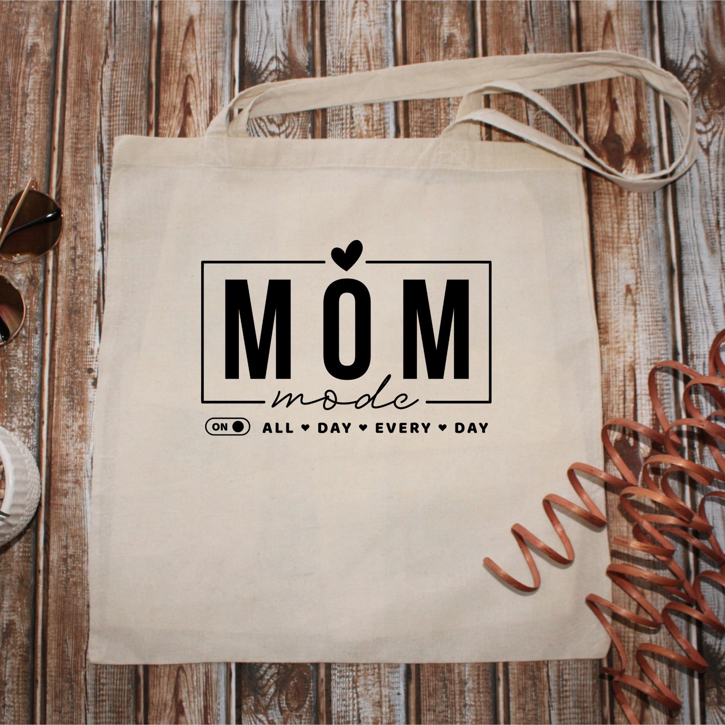 Mom Mode | Mothers Day Tote | Tote Bag 15x16