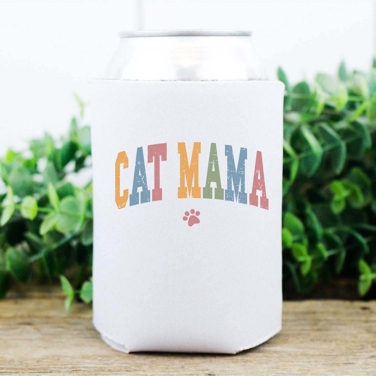 Cat Mama | koozie | Can cooler | Set of 2