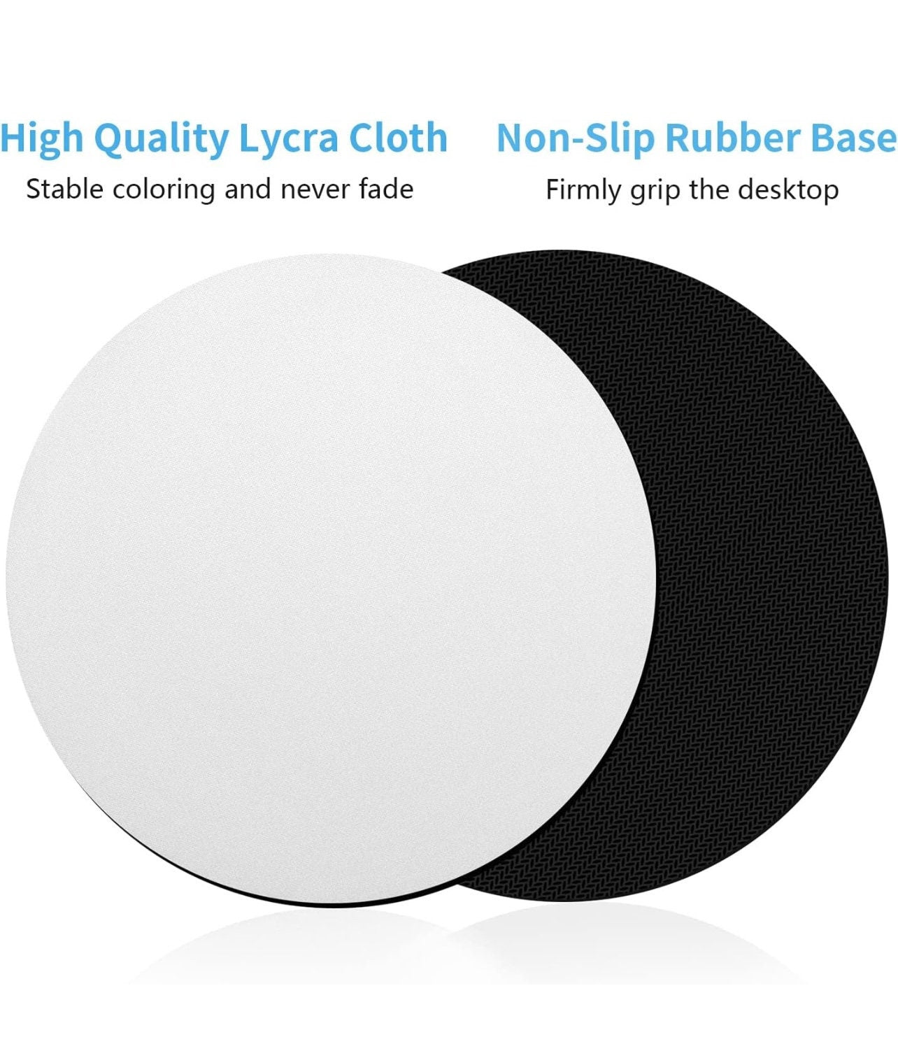 Lucky Vibes | St.Patrick's Day | Round Mousepad - 7.87 x 7.87"