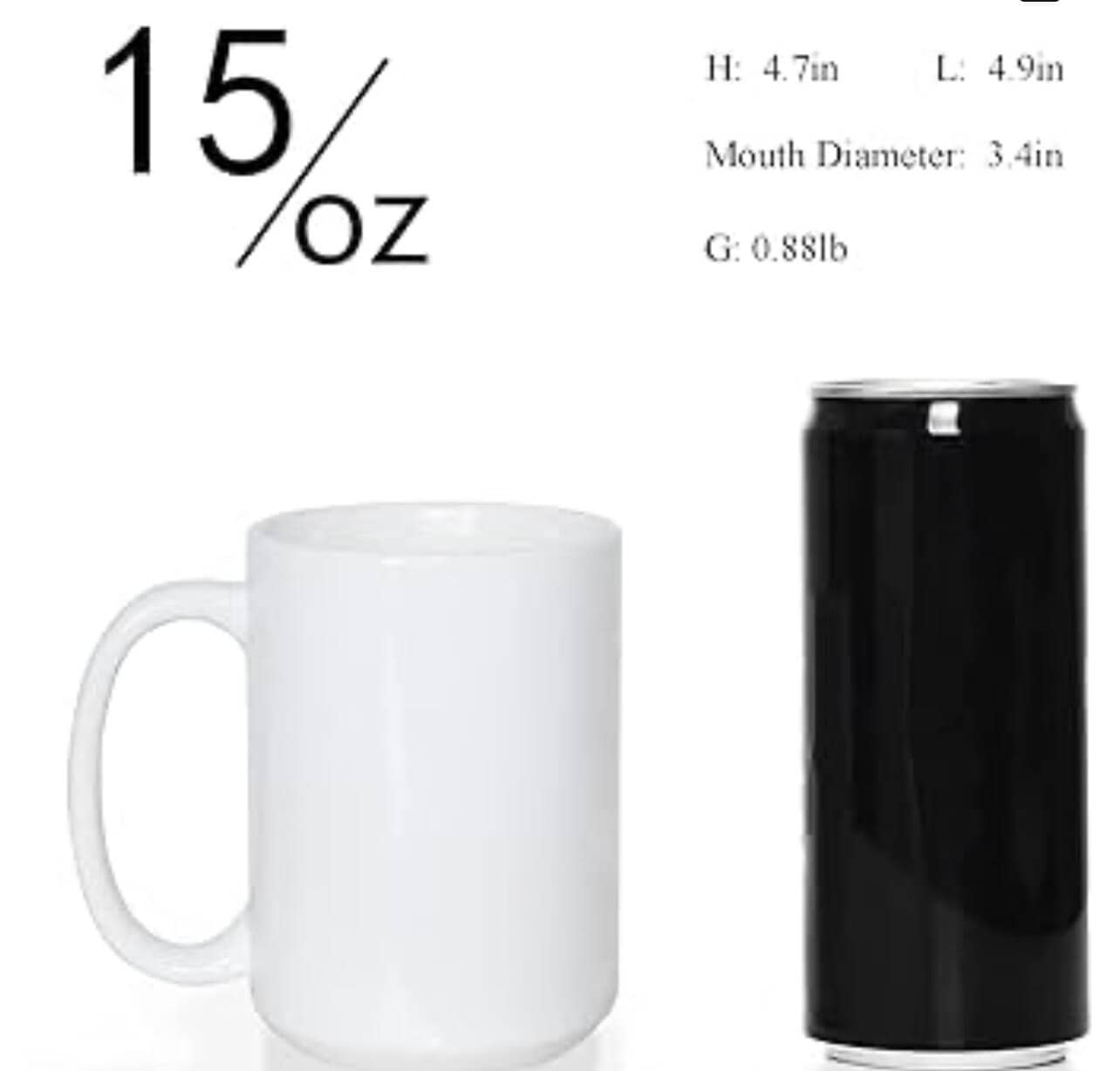 All Is Calm & All Is Bright Christmas | 15oz Coffee Cup