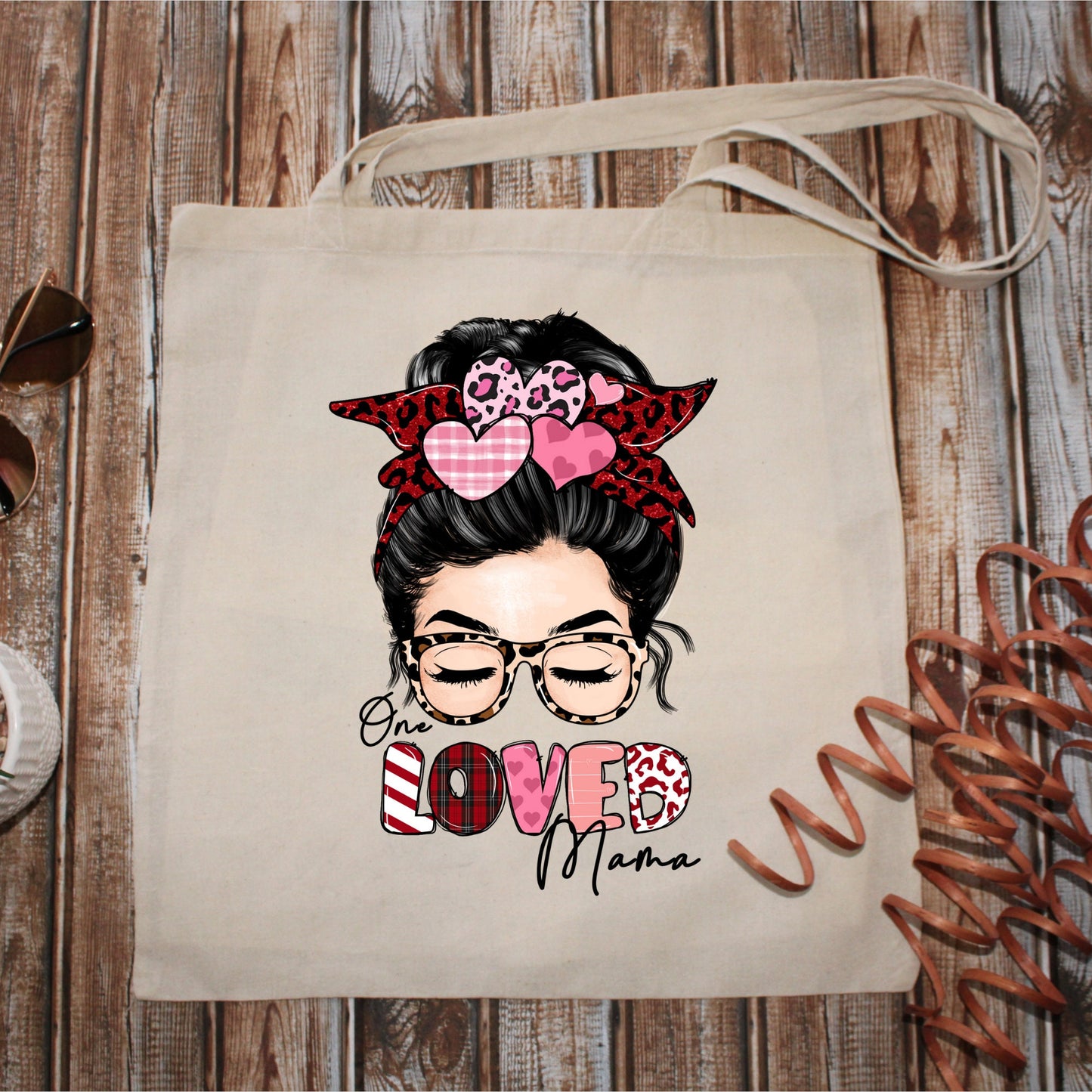 One LOVED Mama Valentine Day | Tote Bag 15x16