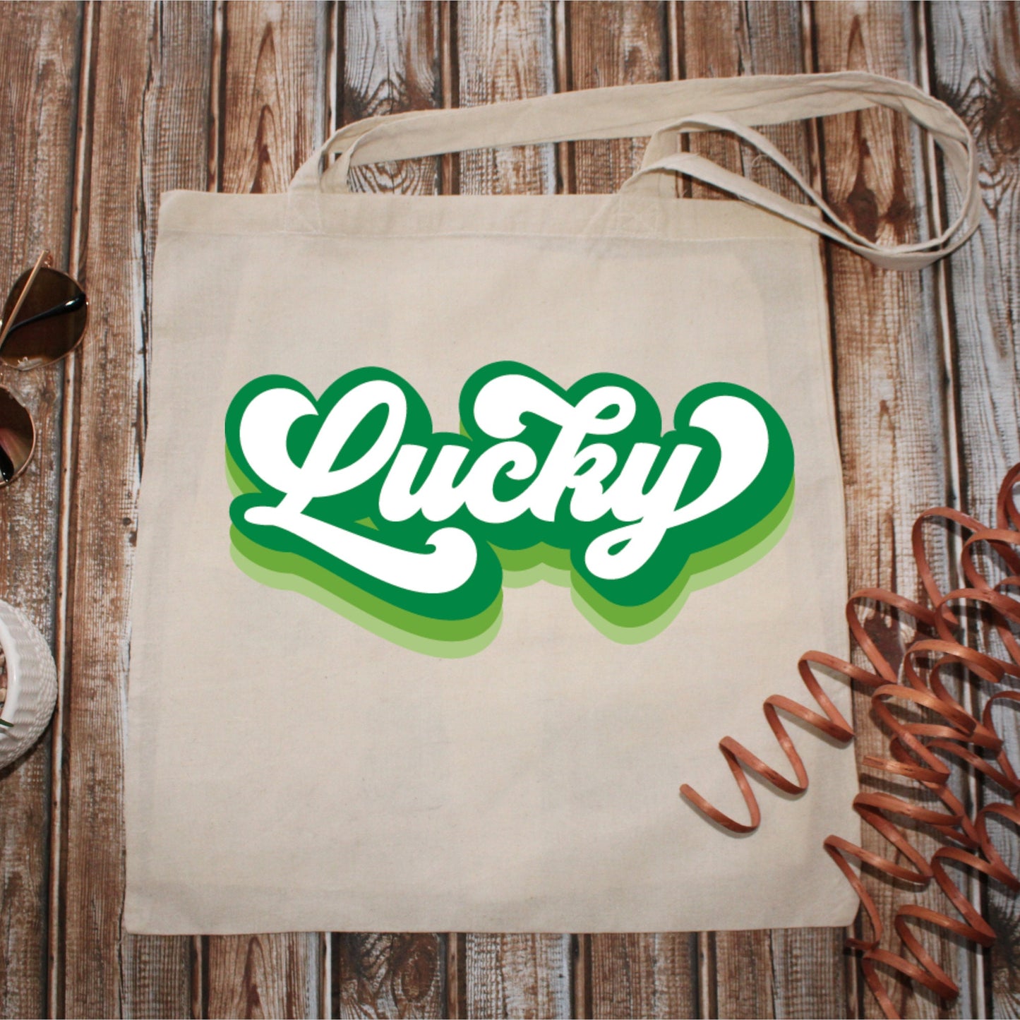 Lucky | St. Patrick Day | Tote Bag 15x16