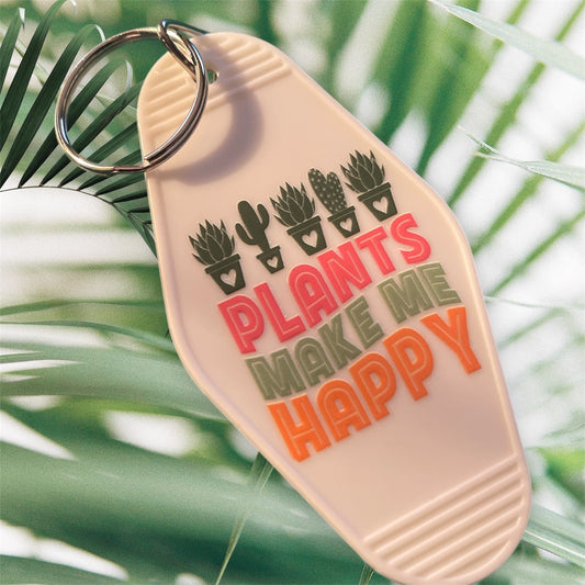 Motel Keychain | Plants Make Me Happy