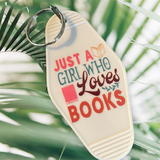 Motel Keychain | Just A Girl Who Loves Books