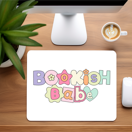 Bookish Babe  | Mousepad - 9.45 x 7.87" (Copy) (Copy)