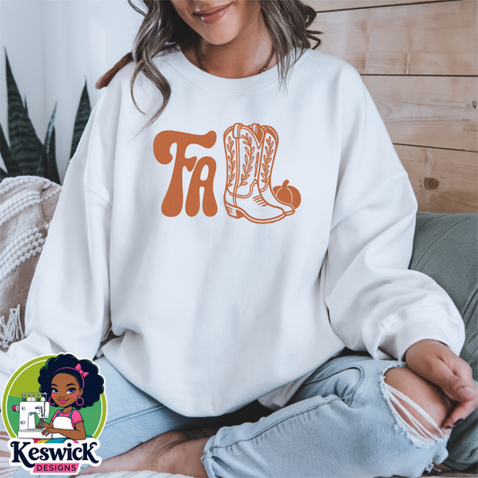 Fall Sweatshirt | Cozy Autumn Crewneck | Pumpkin Season Pullover | Fall Vibes Sweatshirt for Women