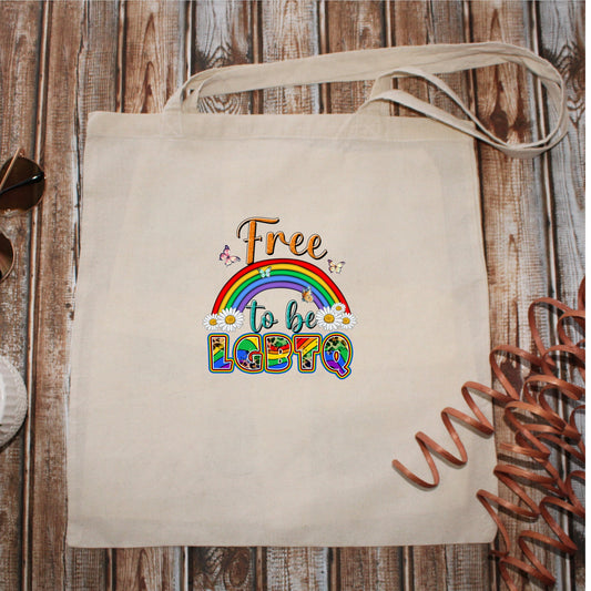 Free To Be | LGBTQ | Tote Bag 15x16