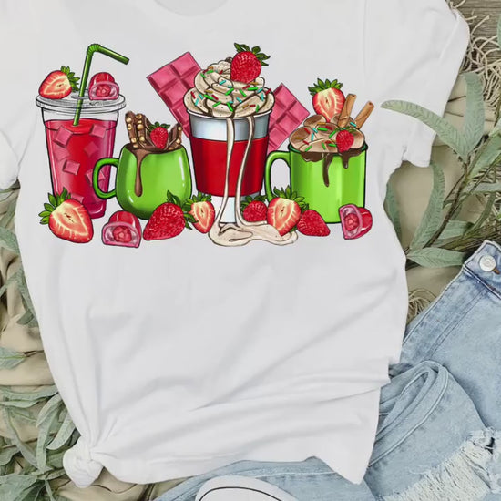 Birthday Vibes - White T-Shirt - Preppy Style