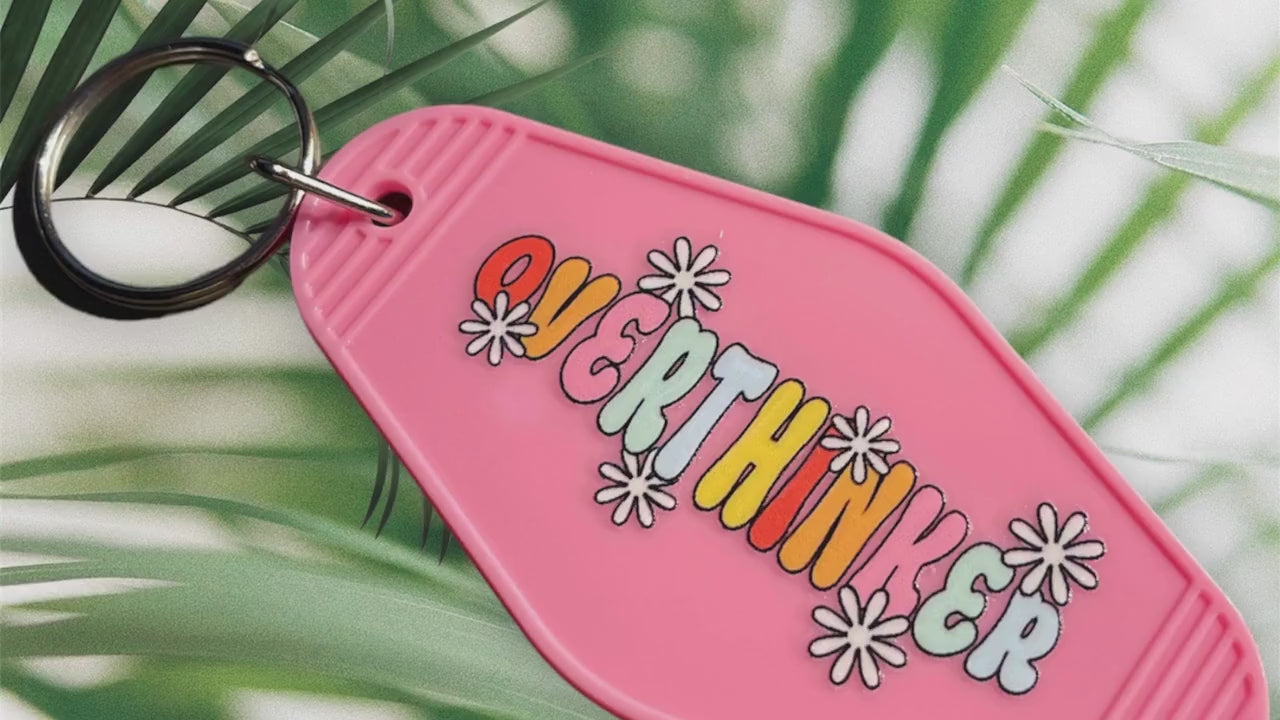 Motel Keychain- On My Way To Get Ice Coffee