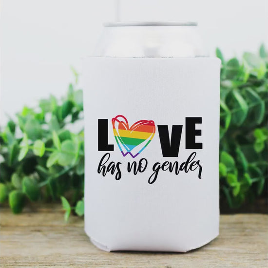 Love Is Love | LGBTQ | Koozie & Can Cooler | Set of 2